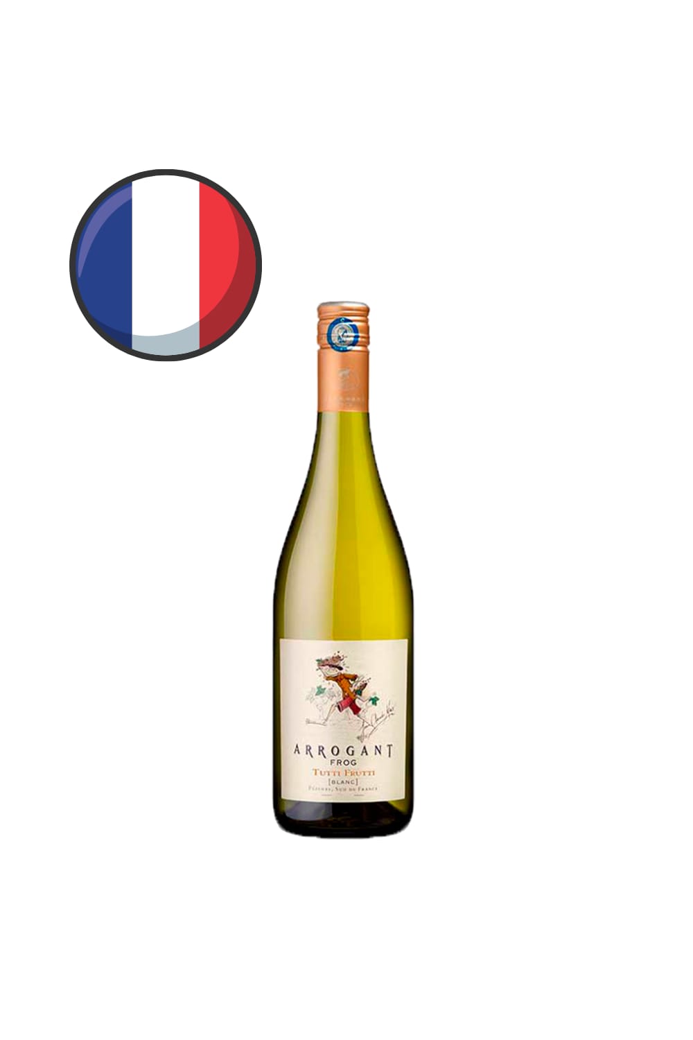 Arrogant frog tutti-fruti